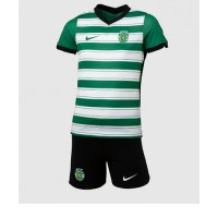 Sporting CP Fotballklær Hjemmedraktsett Barn 2022-23 Kortermet (+ korte bukser)